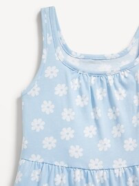 Printed Sleeveless Tiered Dress for Girls | Old Navy (US)
