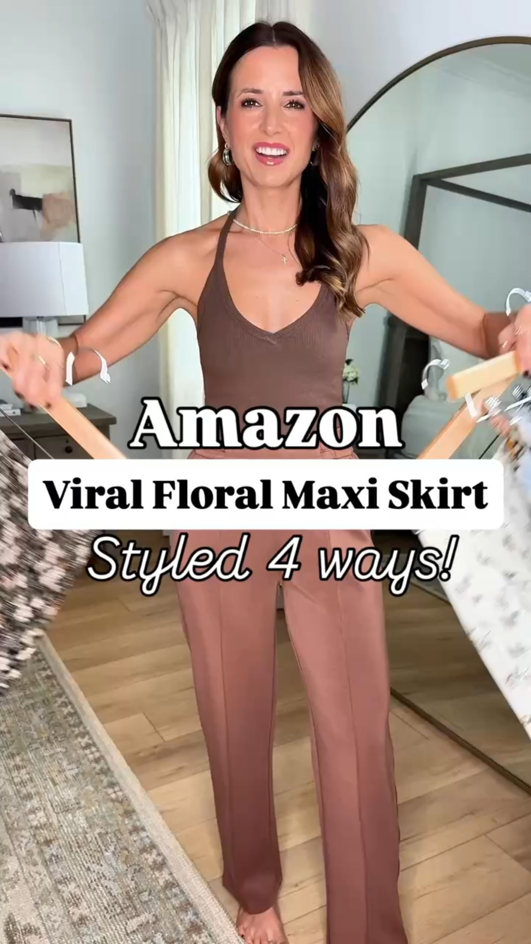 Amazon Fall outfits with a gorgeous floral maxi skirt in small, colors are ‘black coffee’, ‘coffee floral’, and ‘flower-203’. Fall style. Knee high boots. Dinner date. Thanksgiving outfits. Coach Suede purse. Family photo outfit. I went up half a size in brown boots! *Linking similar moto at the bottom because mine is almost sold out. 


#LTKParties #LTKSeasonal #LTKFindsUnder50