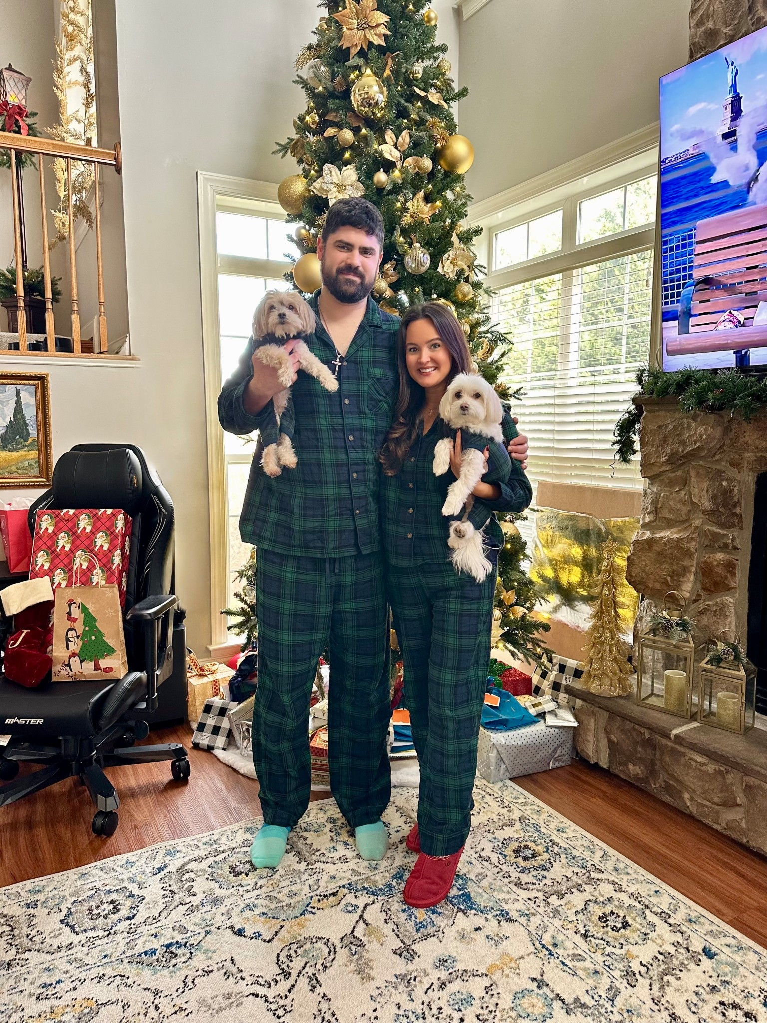 Obligatory Christmas PJ pic

#LTKSeasonal #LTKHoliday