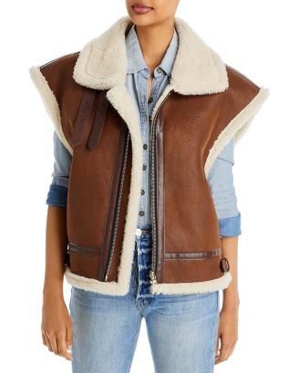 Moon River Faux Shearling Vest Women - Bloomingdale's | Bloomingdale's (US)