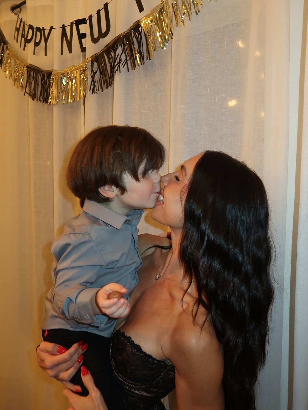 2026 started with a bang already ✨♥️ and yes, our 2 year old stayed up until midnight to ring in the New Year! He kept saying “it’s party time!!” lol 

 #LTKgrwm #LTKootd