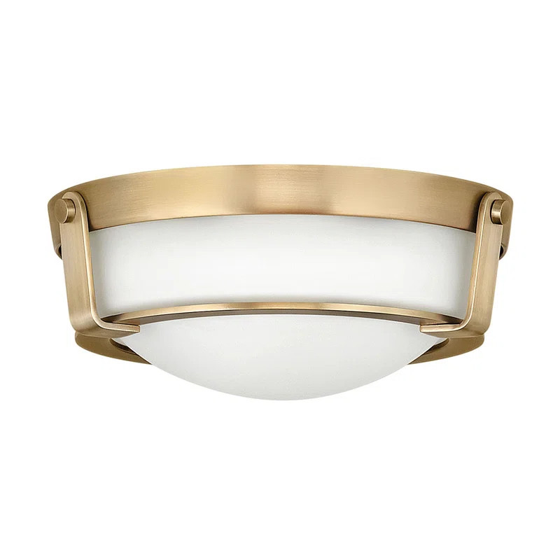 Lebeau Glass Flush Mount | Wayfair North America