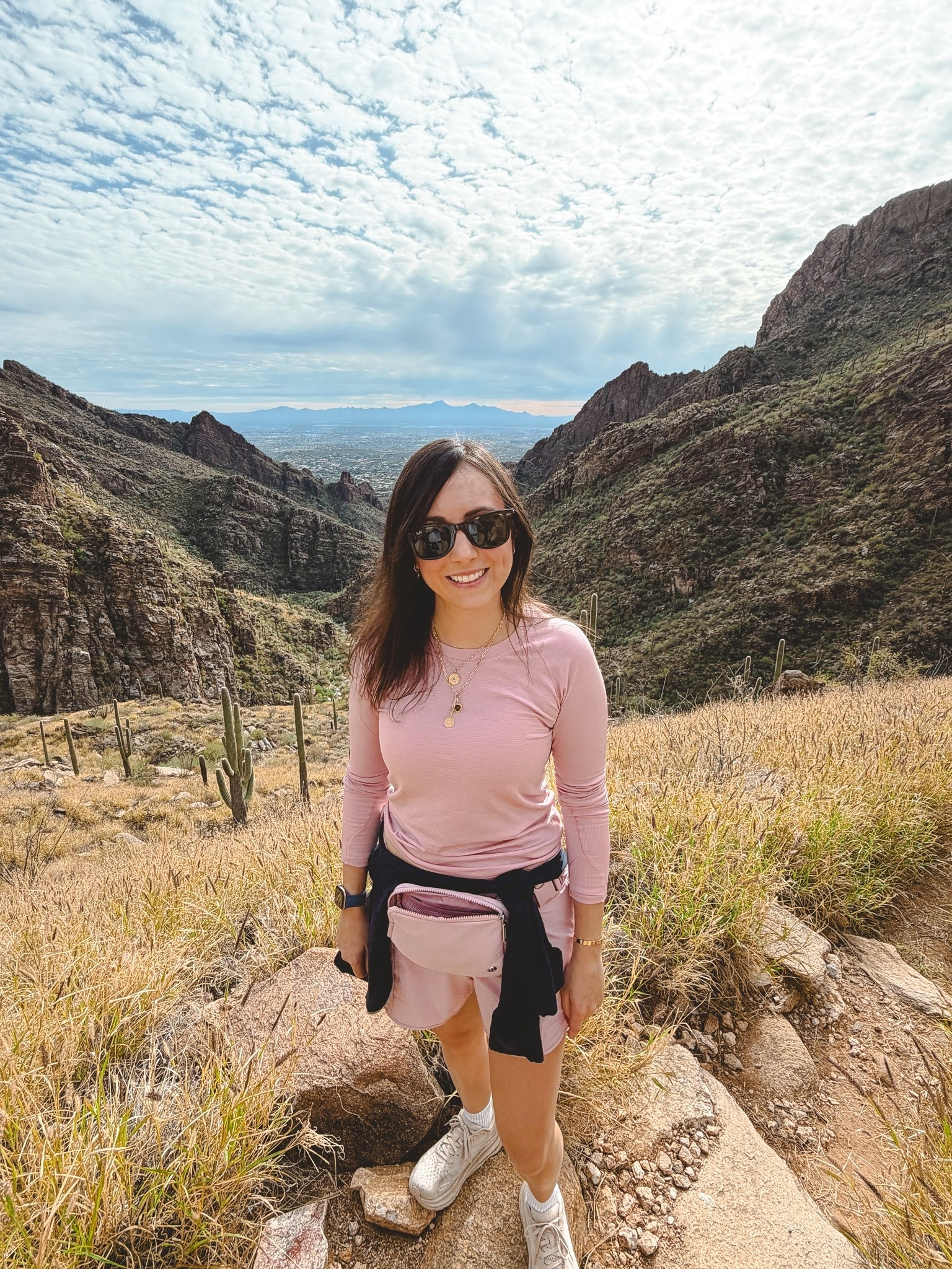 Lululemon pink haze set for hiking




#LTKSeasonal #LTKootd #LTKfitnessgoals