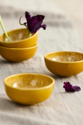 Reactive Glaze Tapas Bowls, Set of 4 | Terrain