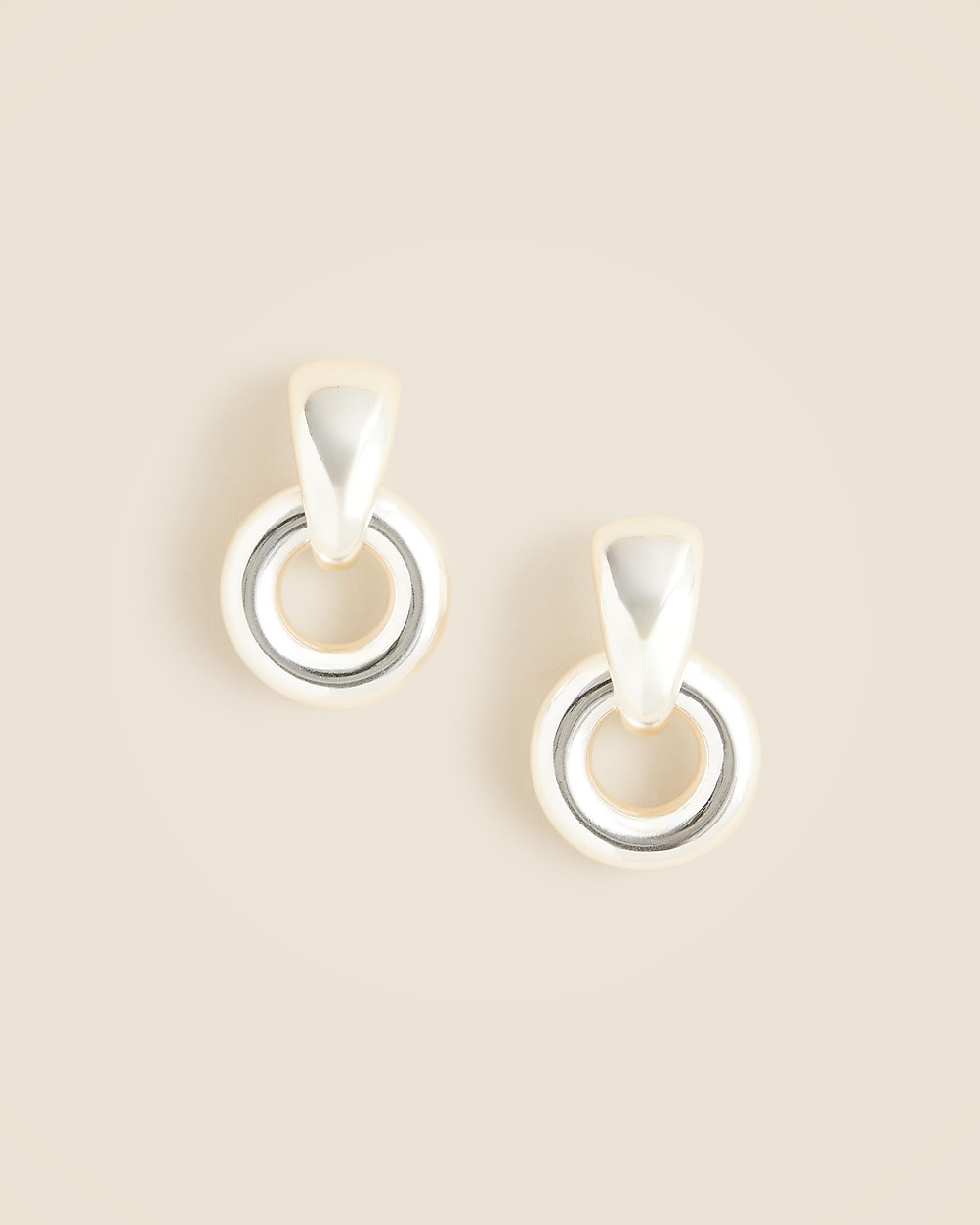 Small door knocker earrings | J. Crew US