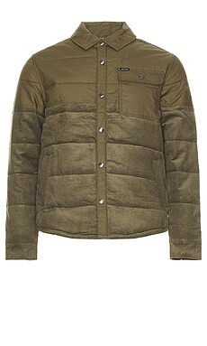 Brixton Cass Jacket in Military Olive from Revolve.com | Revolve Clothing (Global)