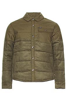 Brixton Cass Jacket in Military Olive from Revolve.com | Revolve Clothing (Global)