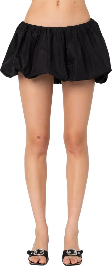 EDIKTED Jora Low Rise Bubble Hem Miniskirt | Nordstrom | Nordstrom