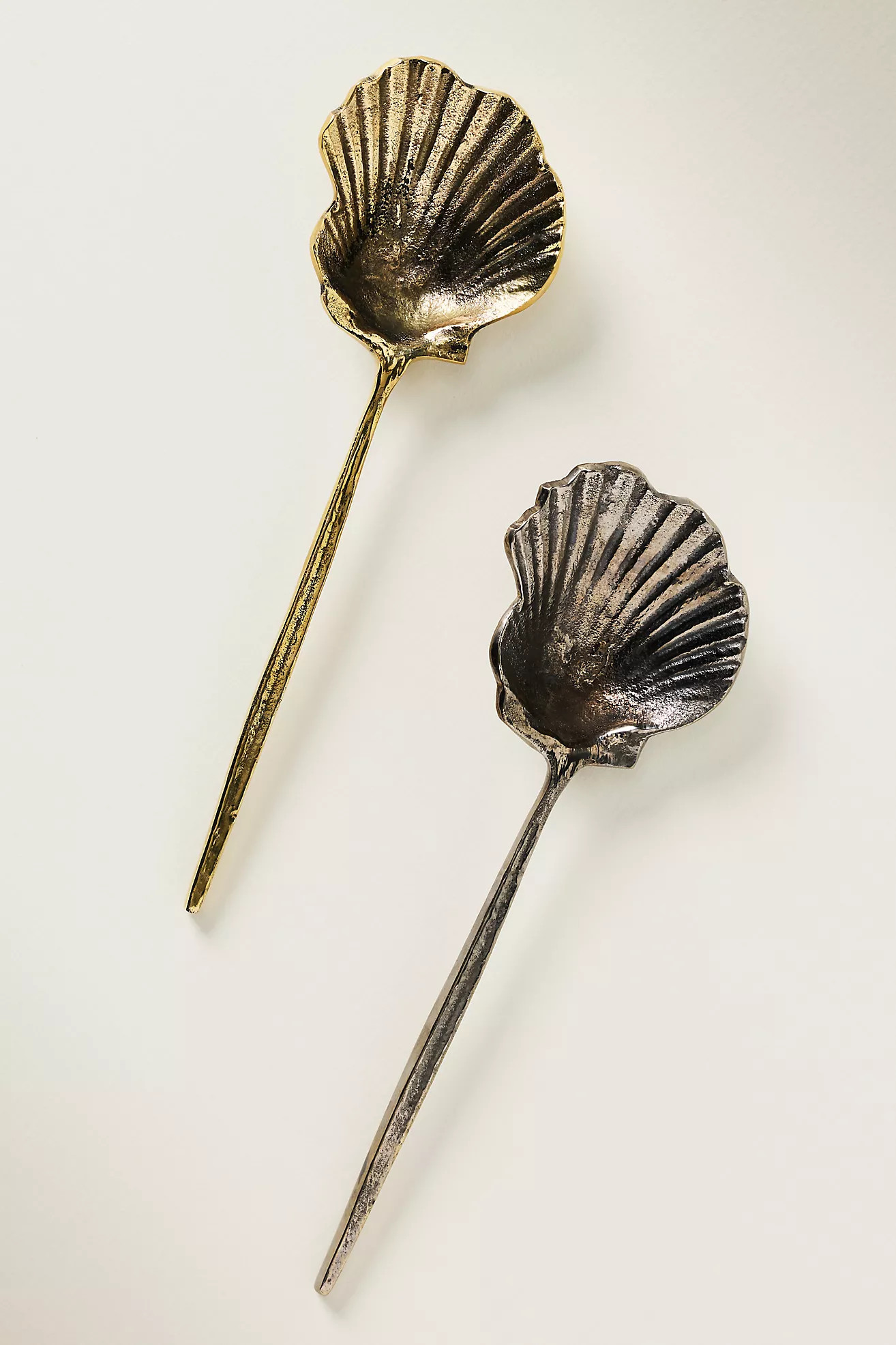 Shelton Metal Shell Serving Spoon | Anthropologie (US)