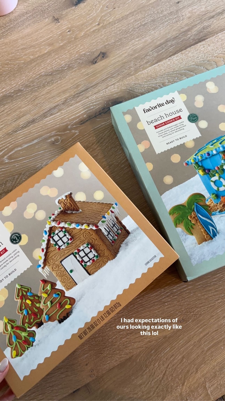 We had so much fun building these gingerbread houses from Target! Such a classic holiday activity 🎄

#LTKHoliday #LTKSeasonal #LTKHome