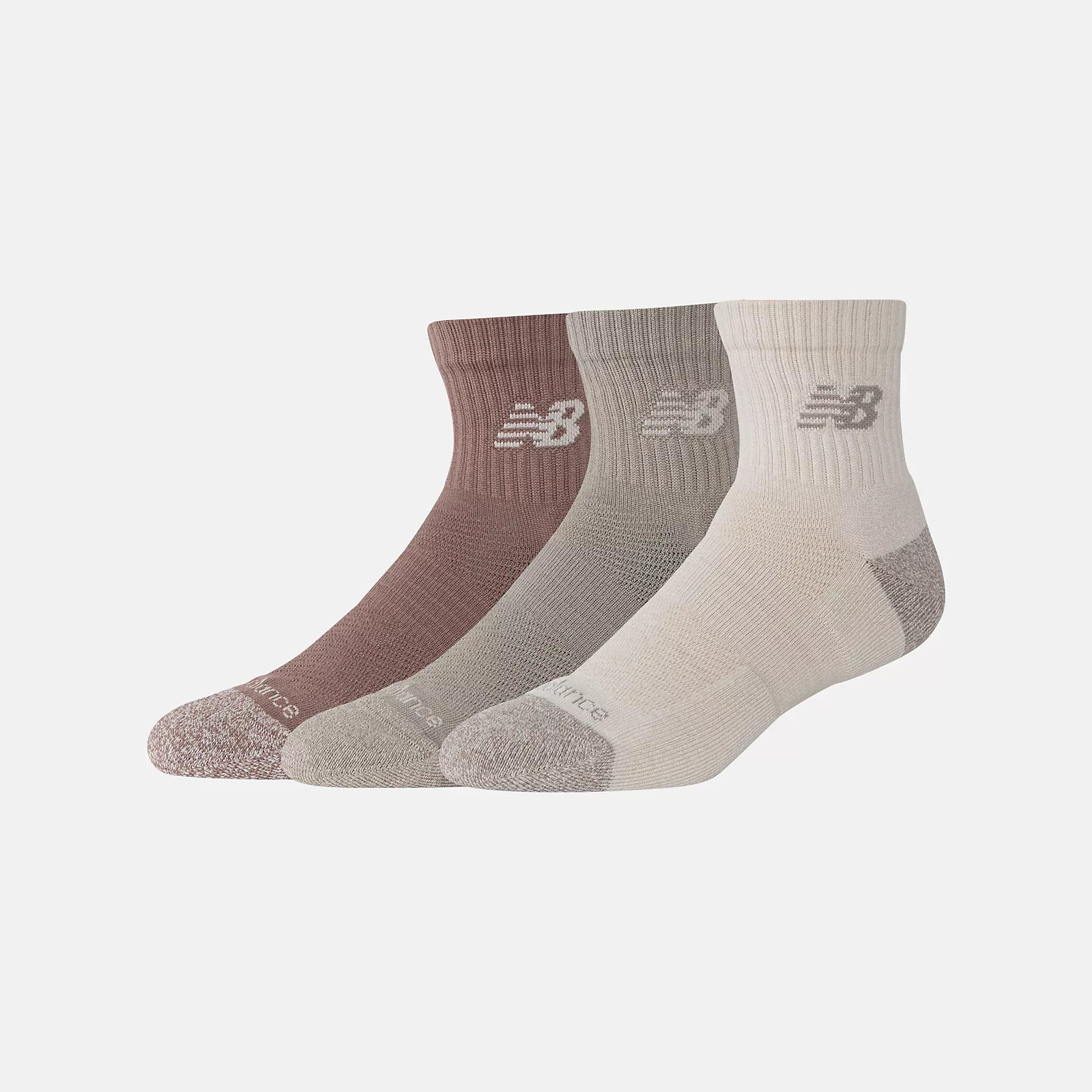 Active QTR Socks 3 Pack | New Balance Athletics, Inc.
