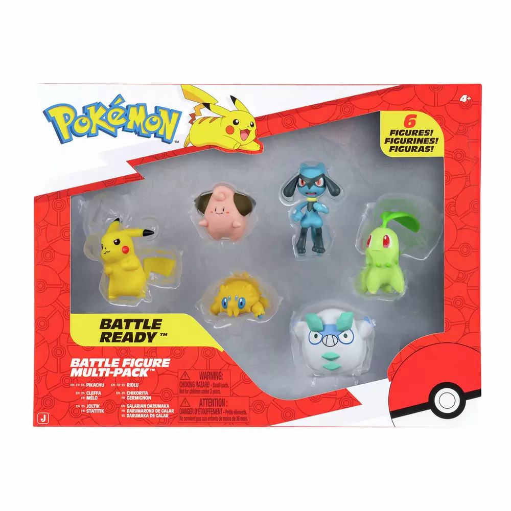 Buy Pokémon Battle Figure 6 Pack | Playsets and figures | Argos | argos.co.uk
