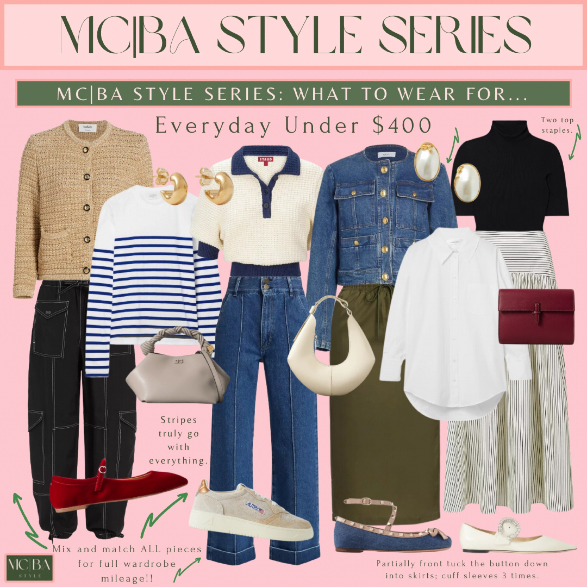 MC|BA STYLE SERIES: (WTWF…) Everyday Under/Around a $400 price point