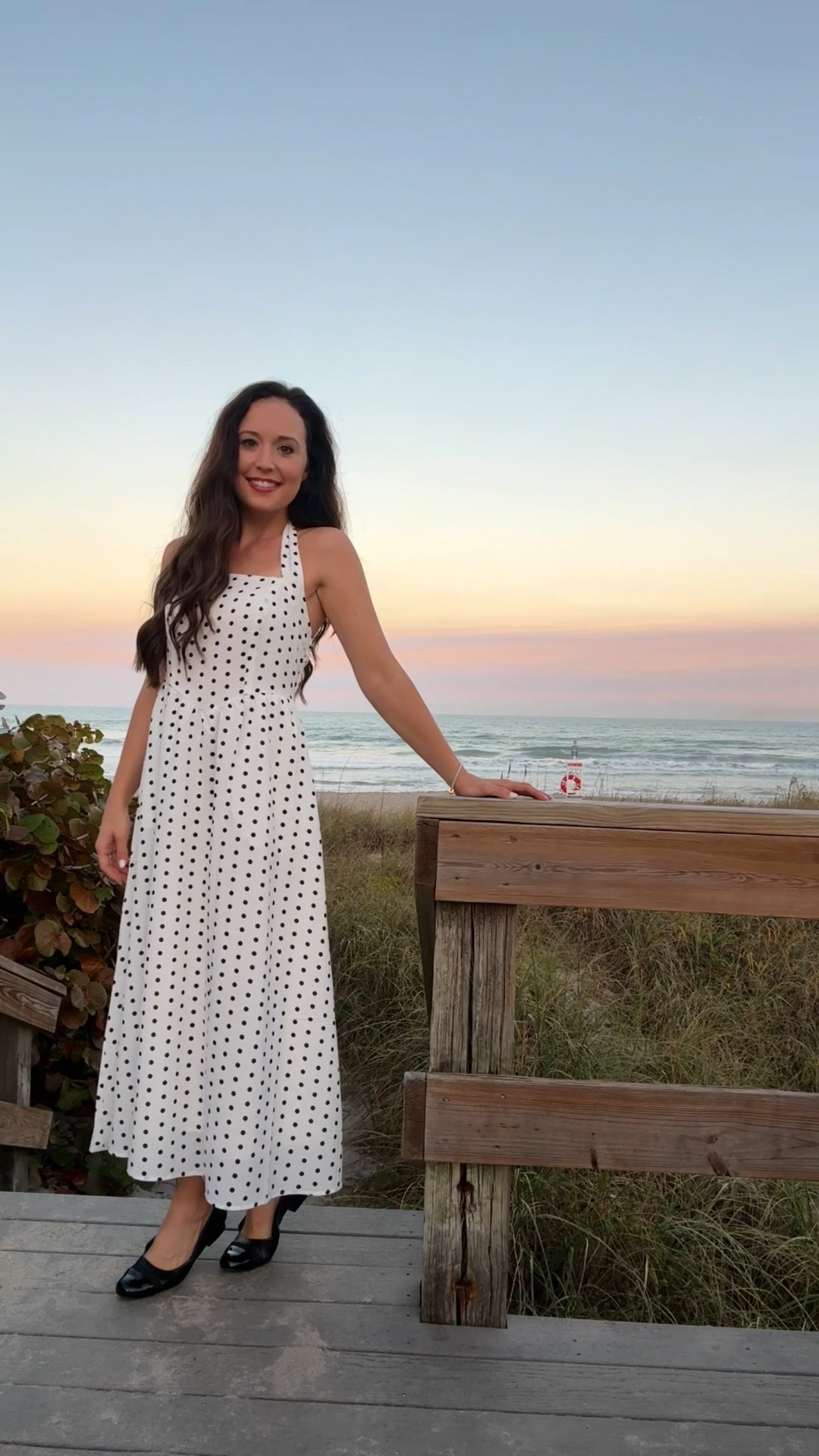 Vintage inspired polka dot halter midi dress 

#LTKSeasonal #LTKValentine #LTKdayinmylife