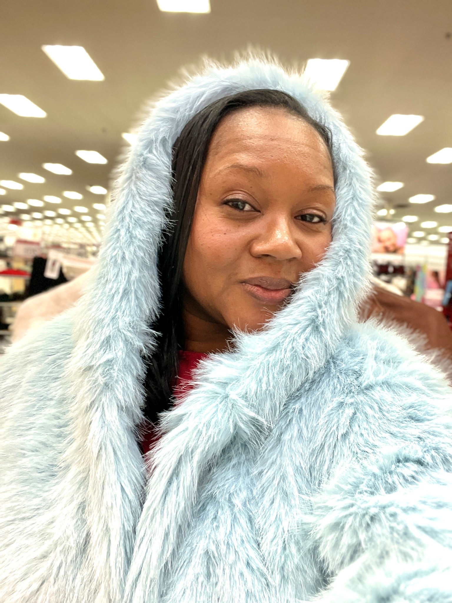 Women's Short Faux Fur Jacket 

#LTKMidsize #LTKOver40