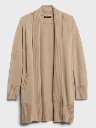 Cashmere Long Cardigan Sweater | Banana Republic (US)