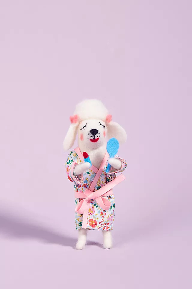 Pampered Poodle Ornament | Anthropologie (US)