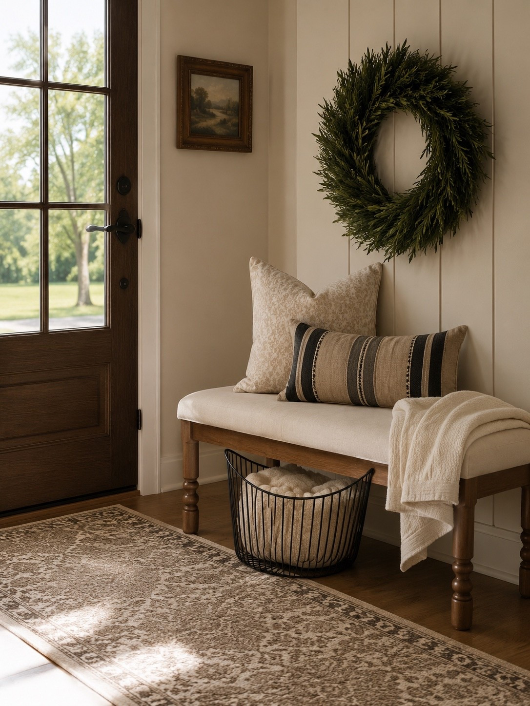 Create a Cozy Entryway with These Target Finds 🤍

Your entryway sets the tone for your entire home, and these Target finds make it easy to create a warm, welcoming space. Layer timeless textures with a cozy bench, soft pillows, a classic wreath, and functional storage for an elevated look that’s both beautiful and practical.

Follow @farmtotablecreations on Instagram for more cozy home finds and trending decor.

#LTKHome #LTKTarget #TargetHome #TargetFinds #EntrywayDecor #HomeDecor #ModernFarmhouse #OrganicModern #NeutralHome #CozyHome #AffordableDecor #HomeStyling #InteriorInspiration #DesignerLookForLess #HomeRefresh

#LTKSaleAlert #LTKHome