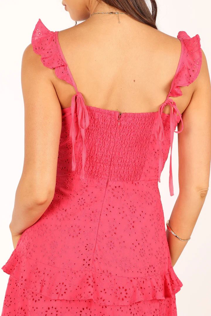 Lillian Midi Dress - Pink | Petal & Pup (US)