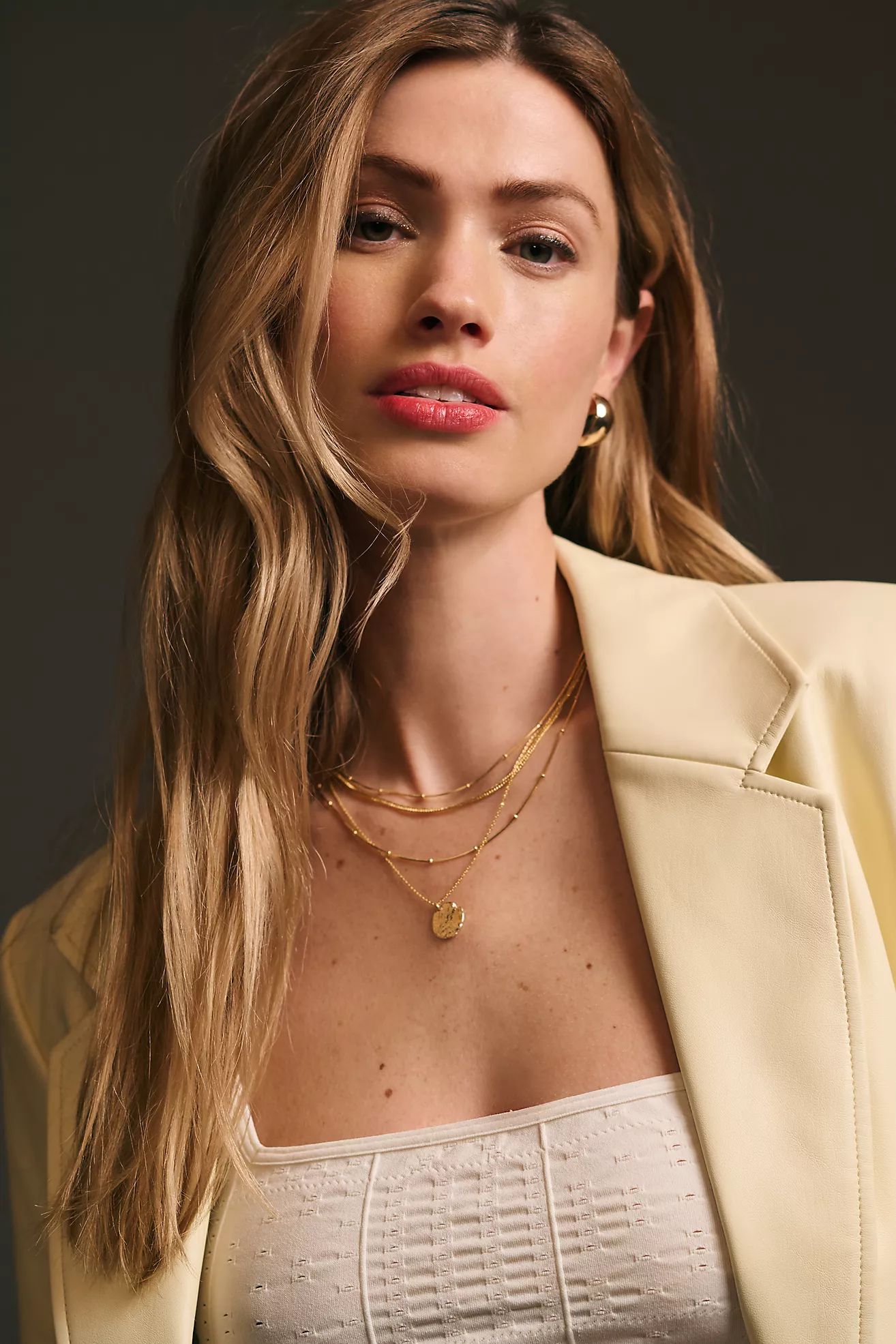 Layered Coin Necklace | Anthropologie (US)