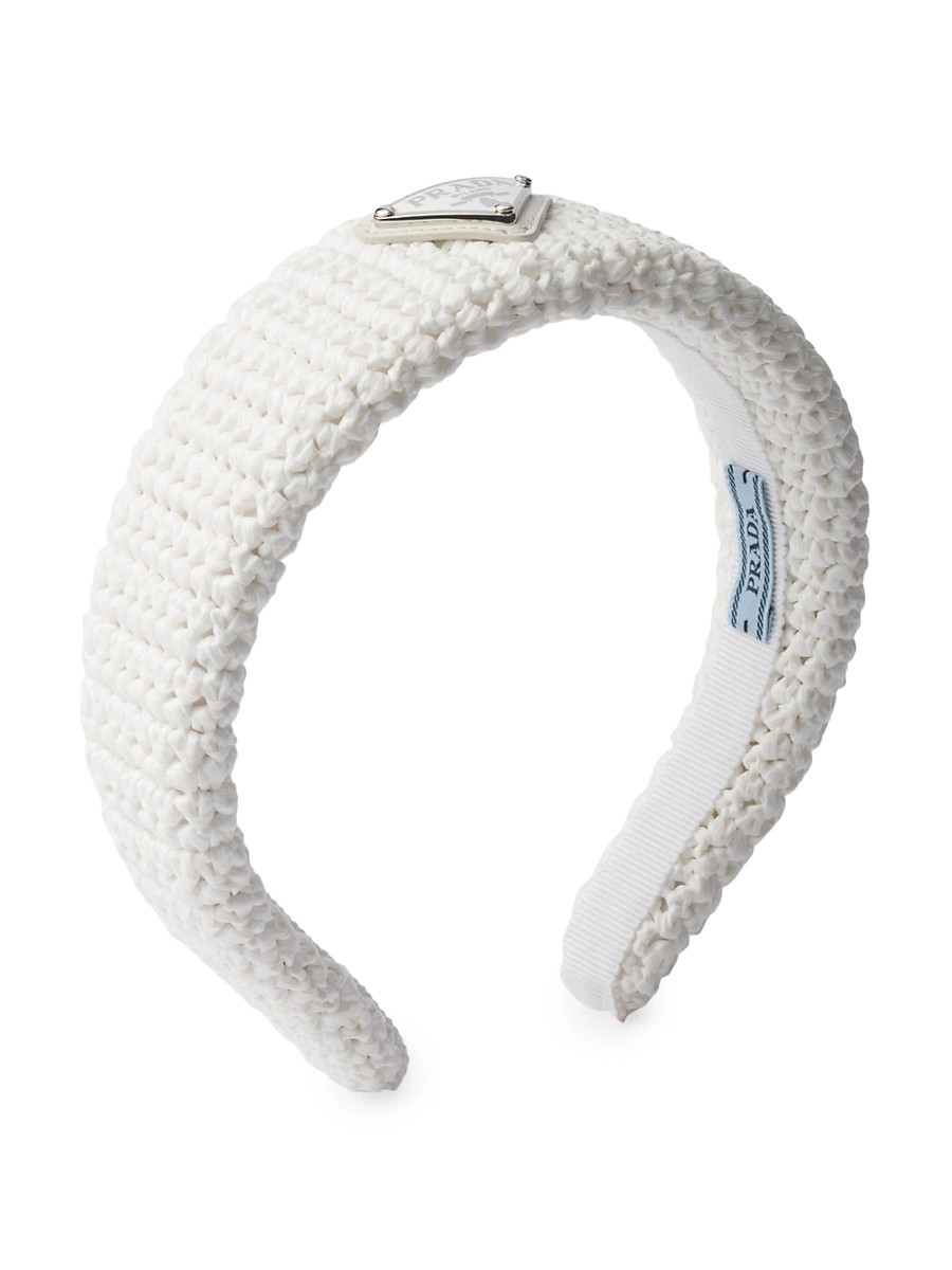 Women's Crochet Headband - White | Saks Fifth Avenue