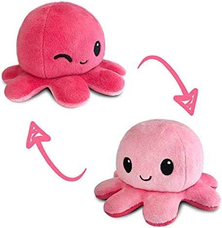 TeeTurtle | The Moody Reversible Octopus Plushie | Patented Design | Sensory Fidget Toy for Stres... | Amazon (US)