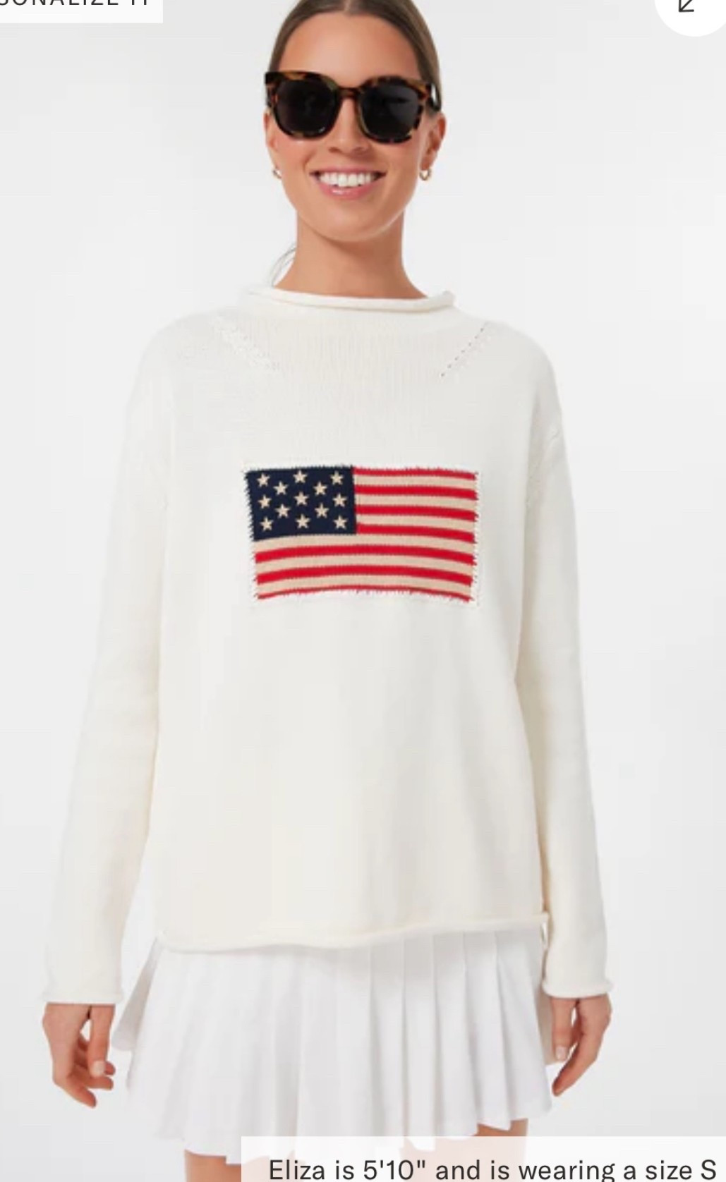 Flag sweater by Tuckernuck 

#LTKSummerEdit #LTKSeasonal #LTKStyleTip