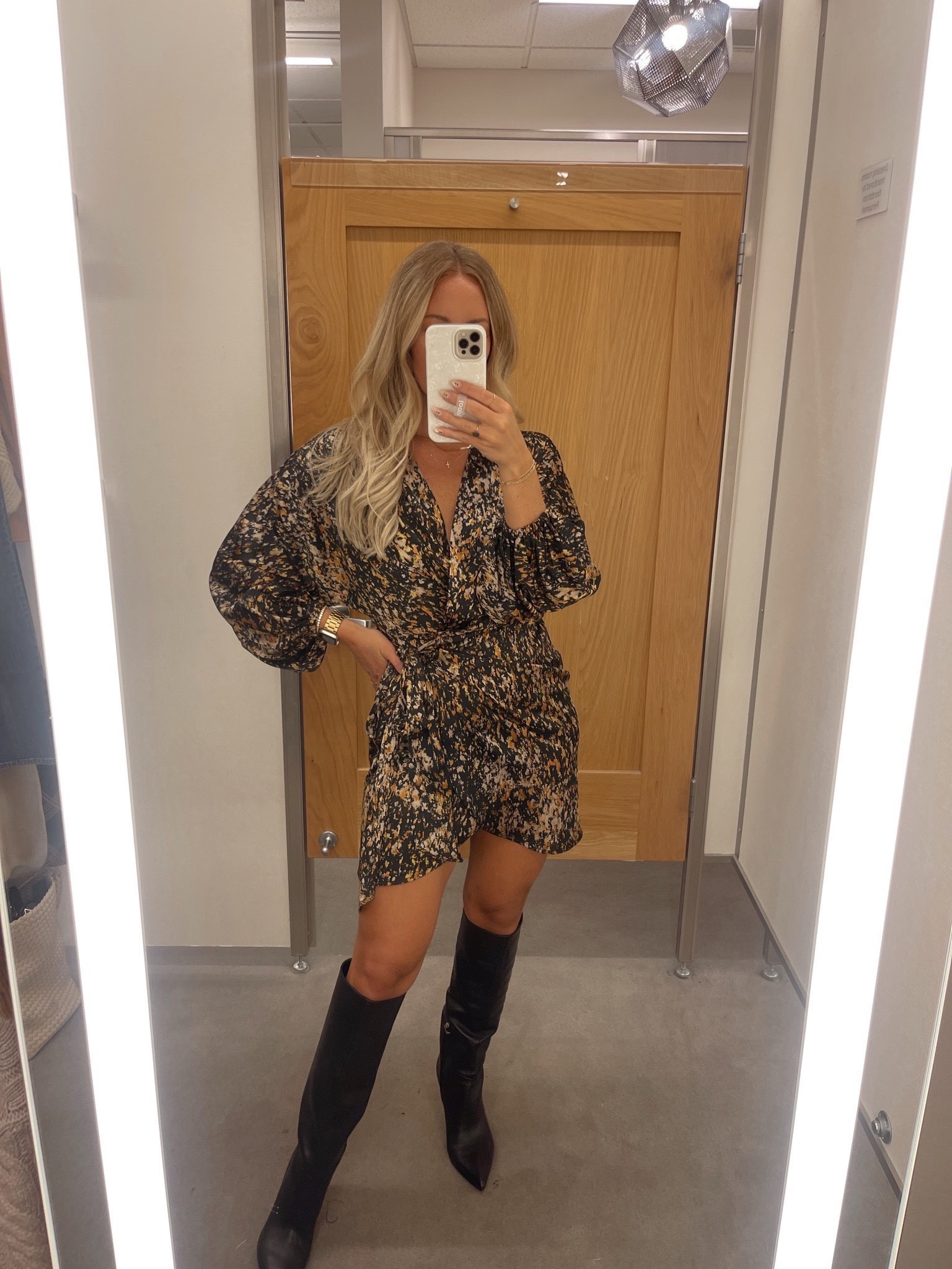 open lace back dress Patchwork Pointed Toe Wrinkle Knee High Boots Sexy Lady Party Dress Sh   LiveTrendsX