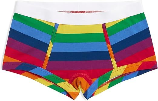 TomboyX Boy Short Underwear For Women, Cotton Stretch Comfortable Boxer Briefs Panties, (3XS-6X) | Amazon (US)