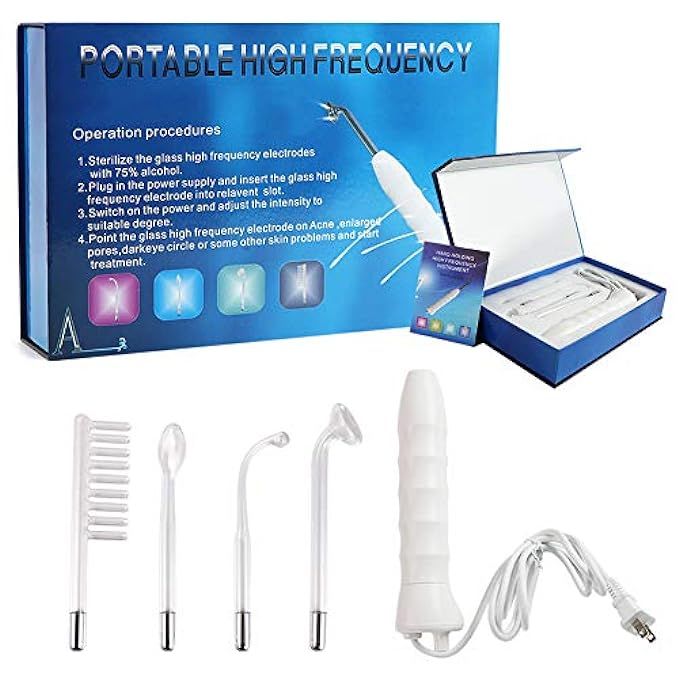 High Frequency Machine, APREUTY Portable Handheld High Frequency Skin Tightening Acne Spot Wrinkles  | Amazon (US)