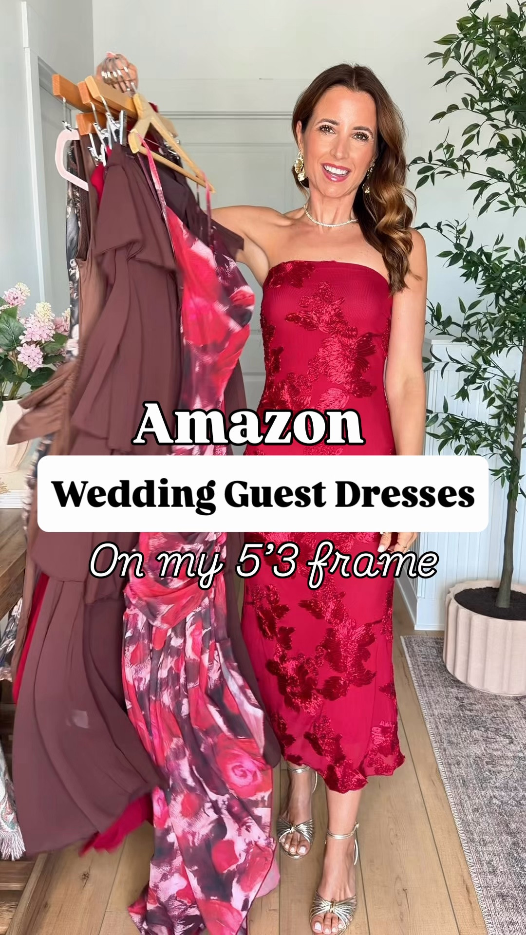 Amazon wedding guest dress in smallest size each. Fall wedding guest. Winter wedding guest. Cocktail dress. Semi formal dresses. Midi dresses. Maxi dresses. Party dress. Party outfit. Date night dress. Wearing smallest size in each. Gold heels are TTS.

#LTKTravel #LTKWedding #LTKootd