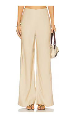 L'Academie by Marianna Etienne Pant in Tan Beige from Revolve.com | Revolve Clothing (Global)