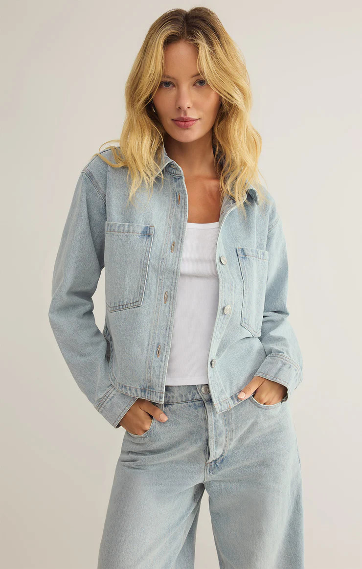All Day Cropped Denim Jacket | Z Supply