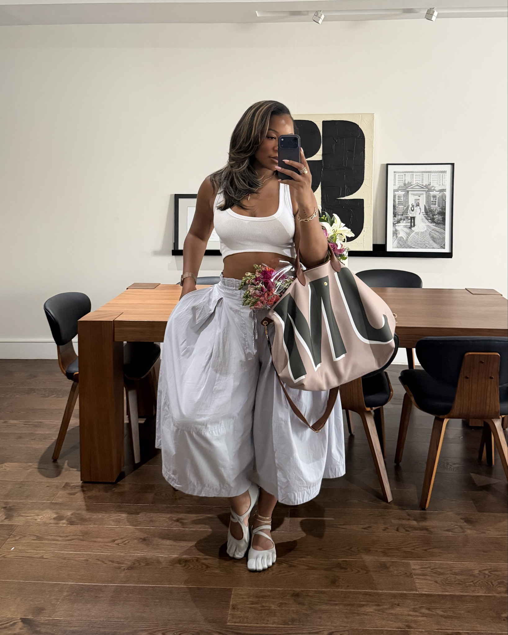 Farmers market ootd. Tagged similar pants!! Mine are so old 