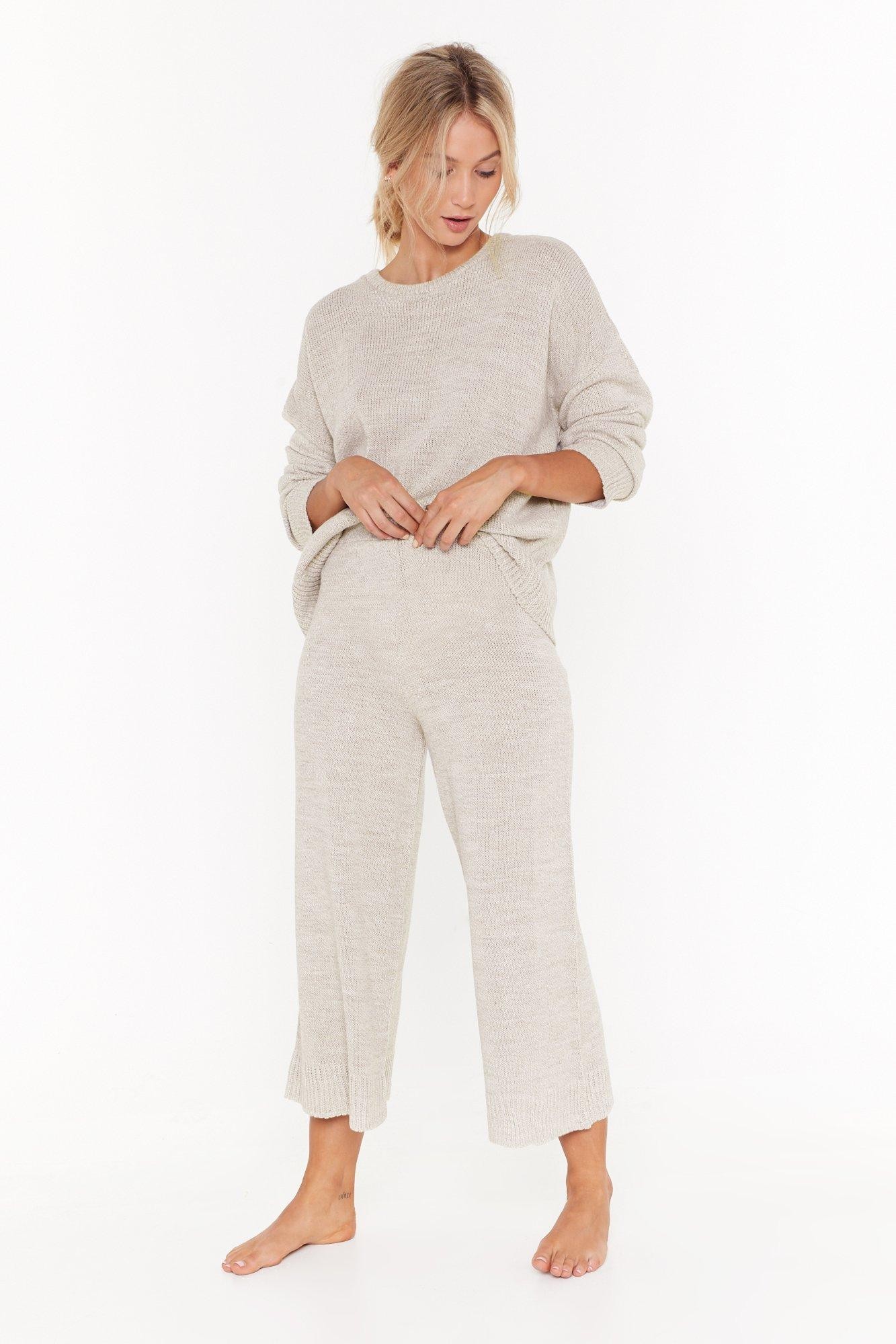 You've Met Your Match Knitted Sweater and Pants | NastyGal (US & CA)