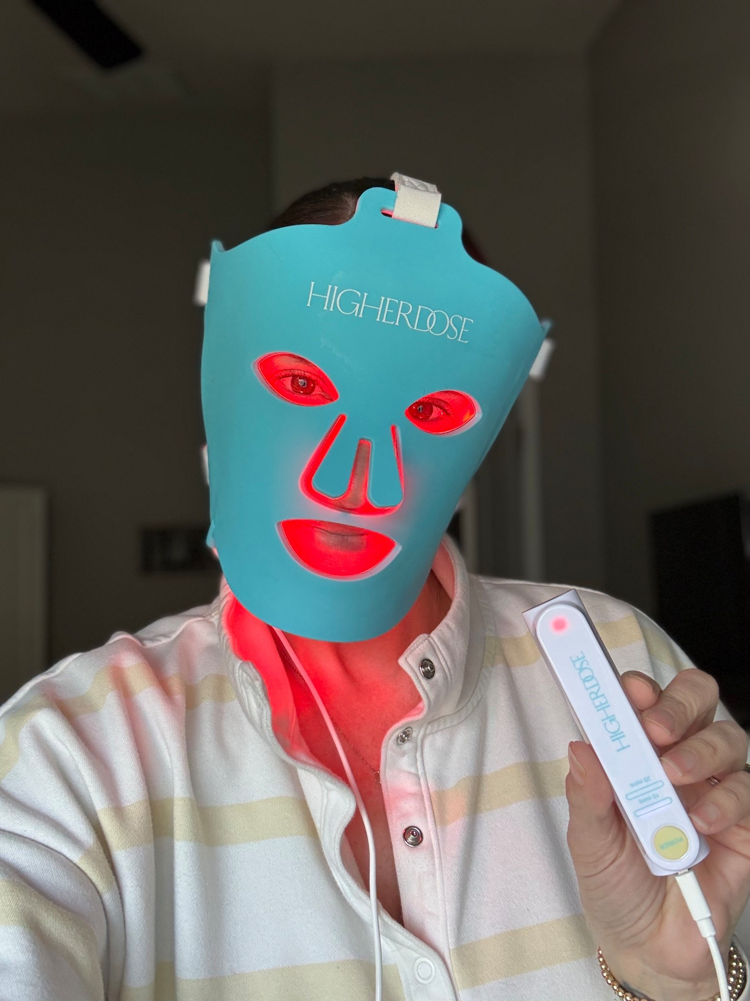 If you’ve been following me for a while, you know I’ve been using red light therapy for almost two years now. I got my red light mask from higherDOSE in 2024, and I try to use it 3-4 times a week before bed. If you’re into biohacking, higherDOSE is a reputable company specializing in science-backed devices, and I literally want everything from their site. Their products are a bit of an investment, but you get what you pay for — plus, some of their items are HSA/FSA eligible, which is a nice bonus.

I’ve definitely noticed improvements in my skin’s appearance, and I feel like it helps with anxiety and relaxation too.

#LTKselfcare #LTKBeauty #LTKmomlife