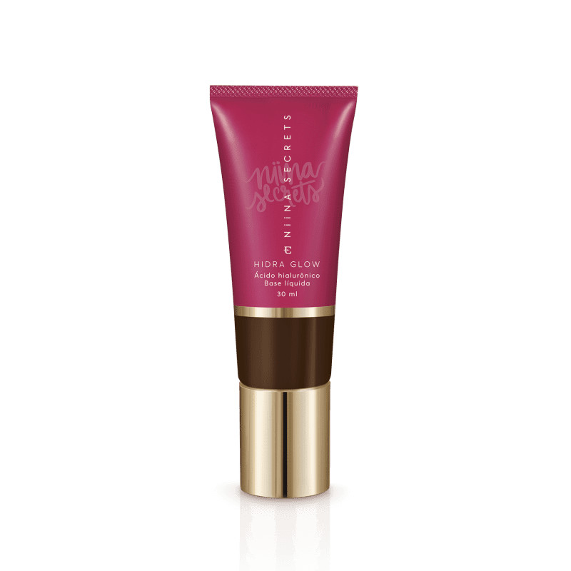 Base Líquida Niina Secrets Hidra Glow Cor 100 30ml | Eudora | Eudora (BR)