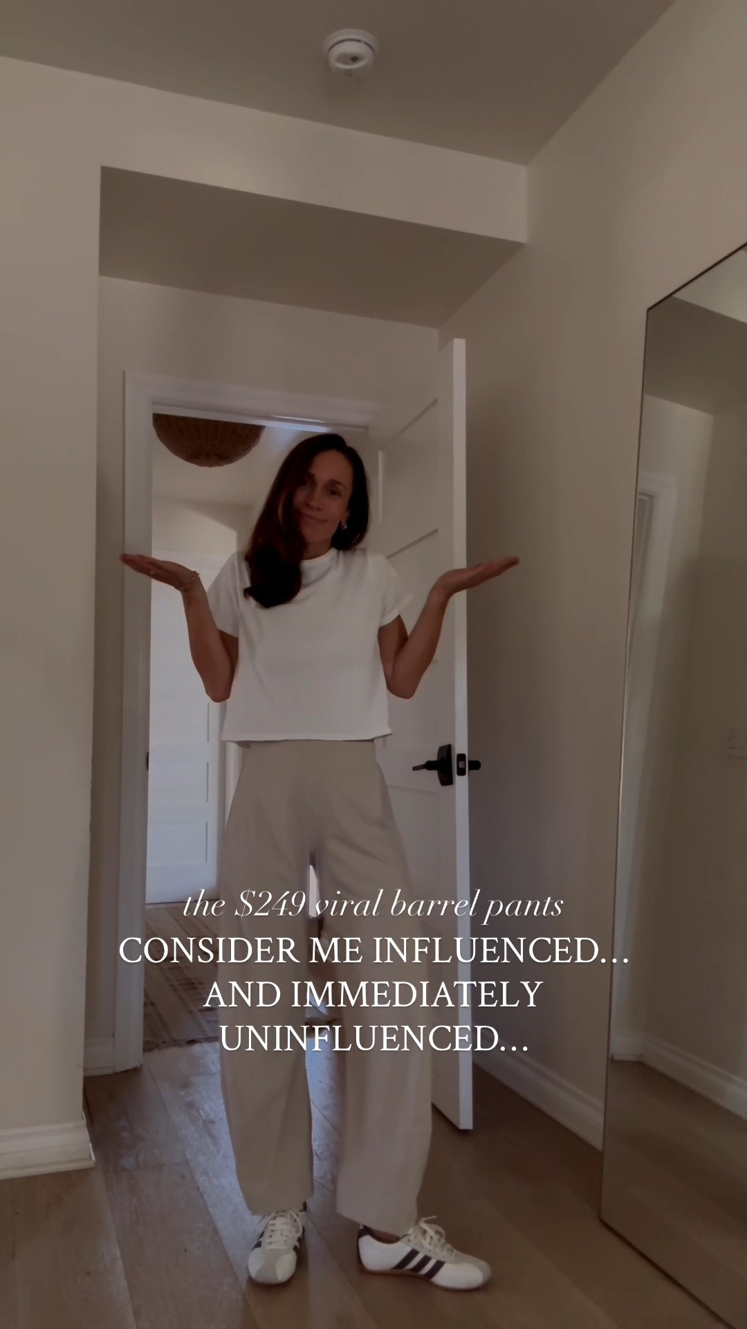 I wanted to love the viral Ruti pants, but on my body, the structured waistband, flat front and overall shape felt heavier—and a little more ’70s—than the effortless look I was hoping for.

Because fit is personal, they may be perfect for someone else. But if what you’re really after is that same laid-back, elevated feel, in pants that are all day wearable and won’t stretch or sag, these are the three pairs I prefer:

#LTKOver40