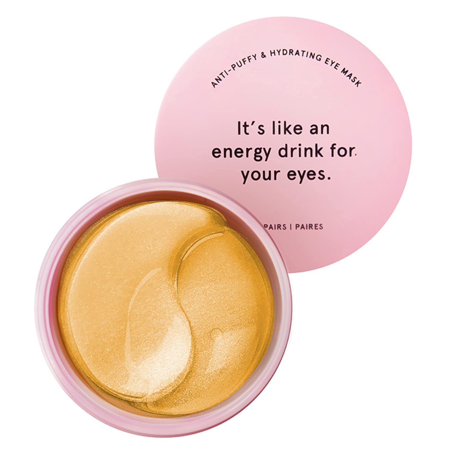 Under Eye Mask Jar 30 Pairs for Dark Circles, Puffy Eyes, Undereye Bags, Wrinkles - 24k Gold Gel ... | Amazon (US)