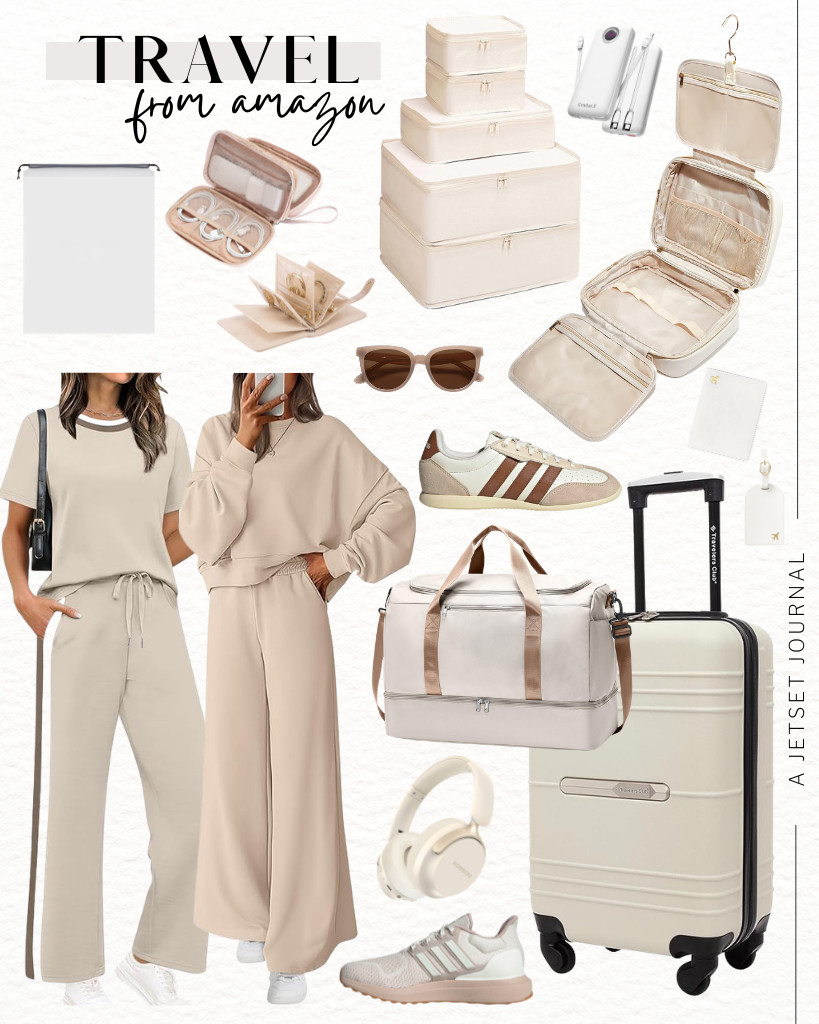 This week’s Amazon Travel Finds are about style, comfort, and organization. Can’t wait for these chic two-piece lounge sets from PRETTYGARDEN and WIHOLL. I’m planning to travel light on my next trip, so keeping my stuff tidy by using these organizers for cords, toiletries, and makeup will be a great help. I also found this passport holder from toTravelGear, and it’s so cute!


#LTKSeasonal #LTKSaleAlert #LTKTravel 

 
