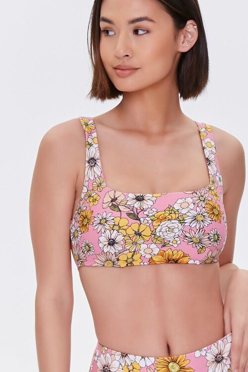 Floral Print Bikini Top | Forever 21 (US)