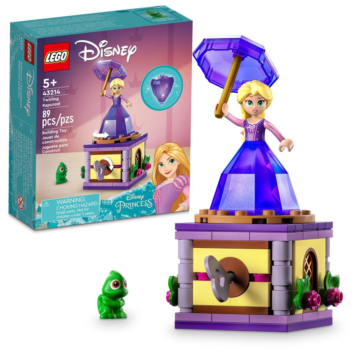 LEGO Disney Princess Twirling Rapunzel Collectible Toy 43214 | Target