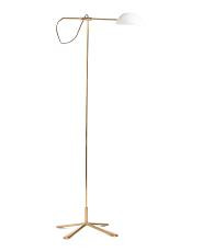 67in Graphic Hand Rubbed Brass Floor Lamp | Home | TJ Maxx