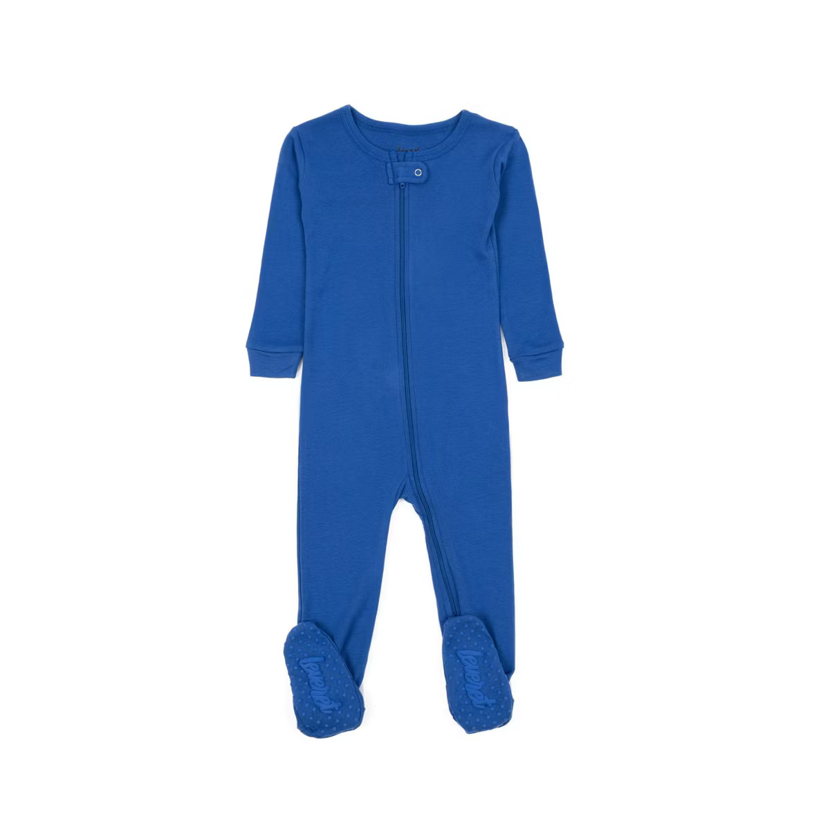 Leveret Toddler Footed Cotton Solid Classic Color Pajamas | Target