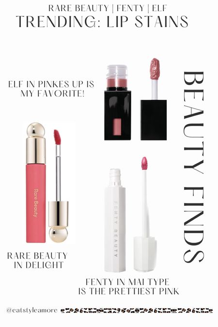 Lip stains are trending lip products and for a reason! I love all 3 of these formulas for every lip combos but the Elf lip stain is a steal

#LTKbeauty