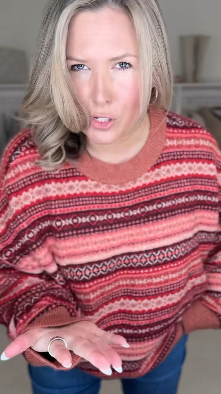 LOVE these new festive finds from @americaneagle !!! Get them in time for the holidays! Wearing an XXL in all tops, they run generous! Wearing a size 20 in the jeans! #AEPartner #AEJeans

Plus size fashion, midsize fashion, ootd, holiday sweaters, american eagle haul, american eagle jeans, everyday outfit ideas, comfy casual

#LTKHoliday #LTKMidsize #LTKPlusSize