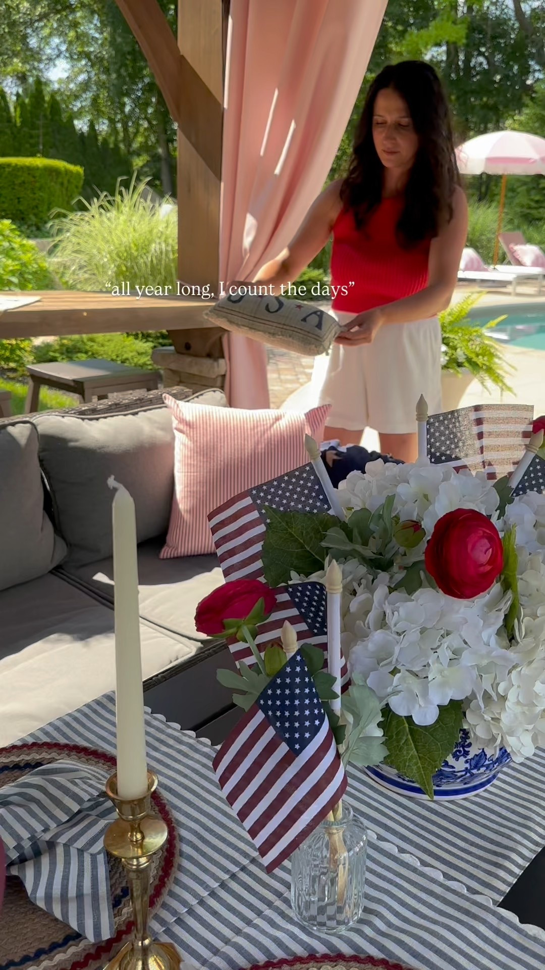 Summer outdoor decor! 

Patio furniture 
Pool decor 
Summer pillows 
Summer table 


#LTKSeasonal #LTKHome #LTKSaleAlert