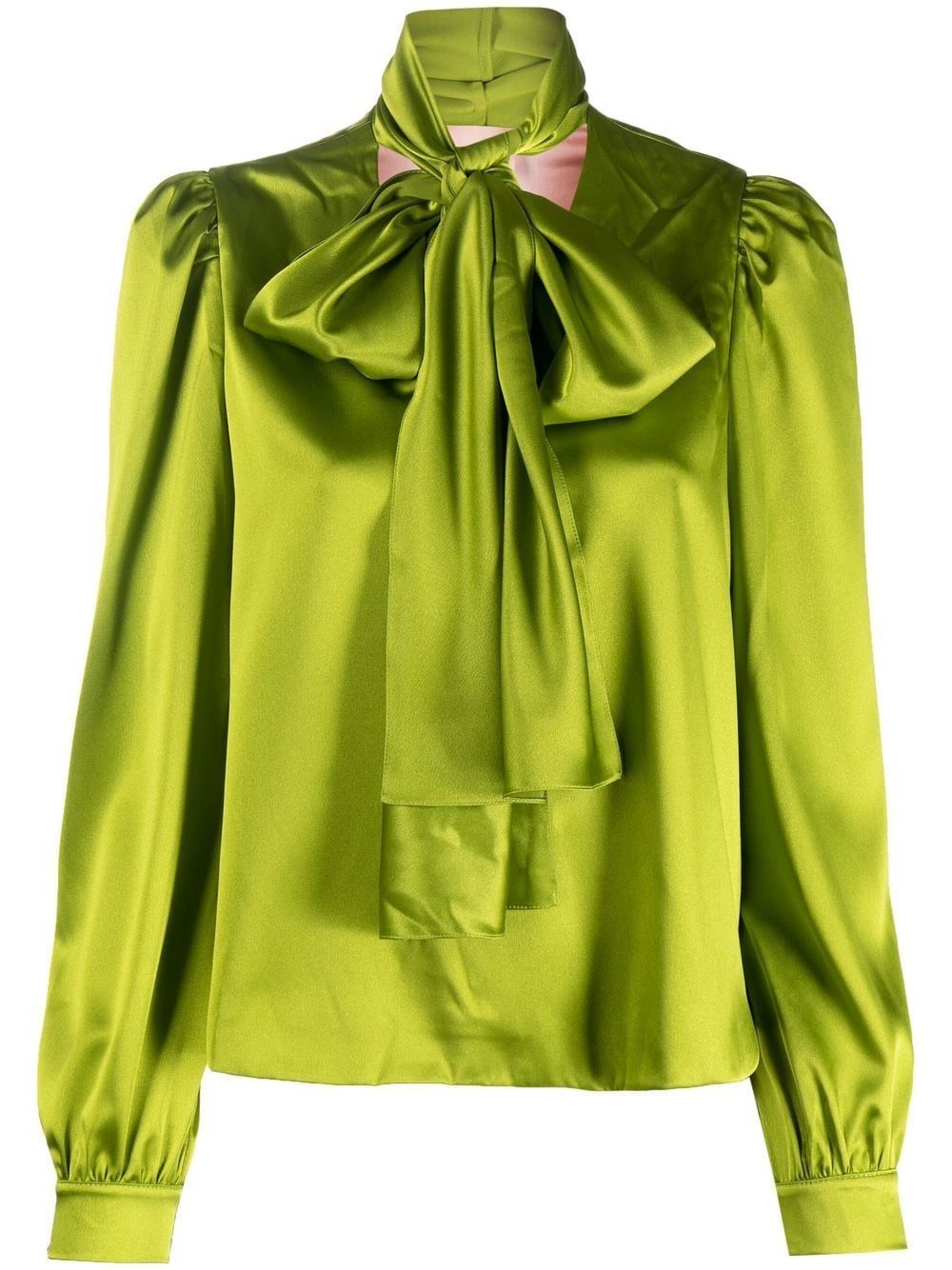pussy-bow blouse | Farfetch Global