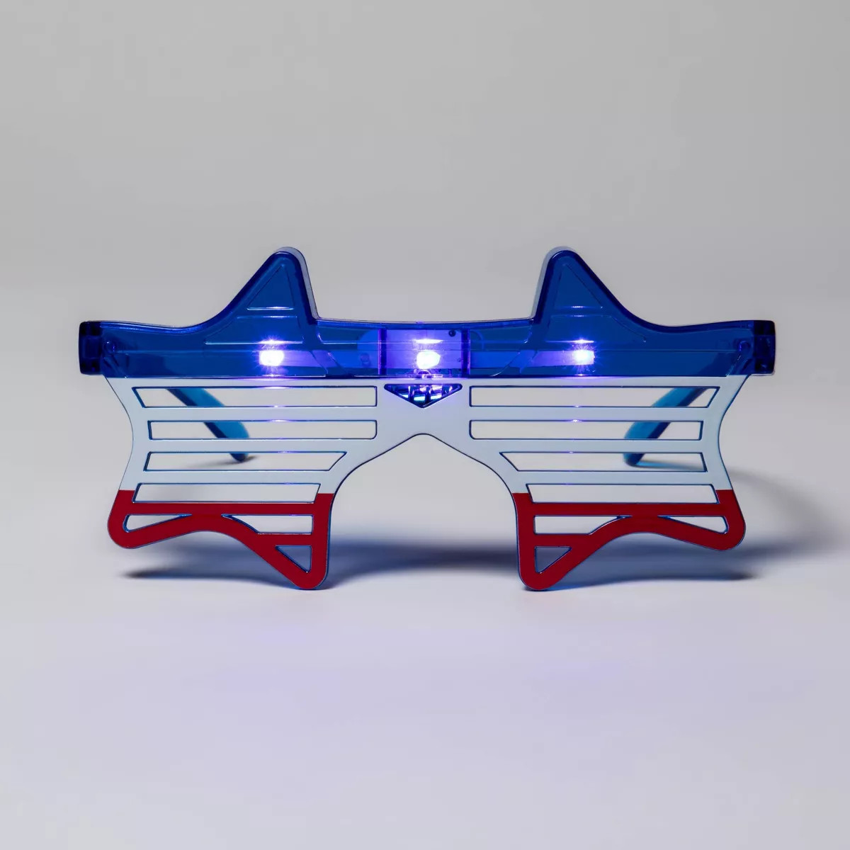 Light-up Eyewear Red White & Blue Stars - Sun Squad™ | Target