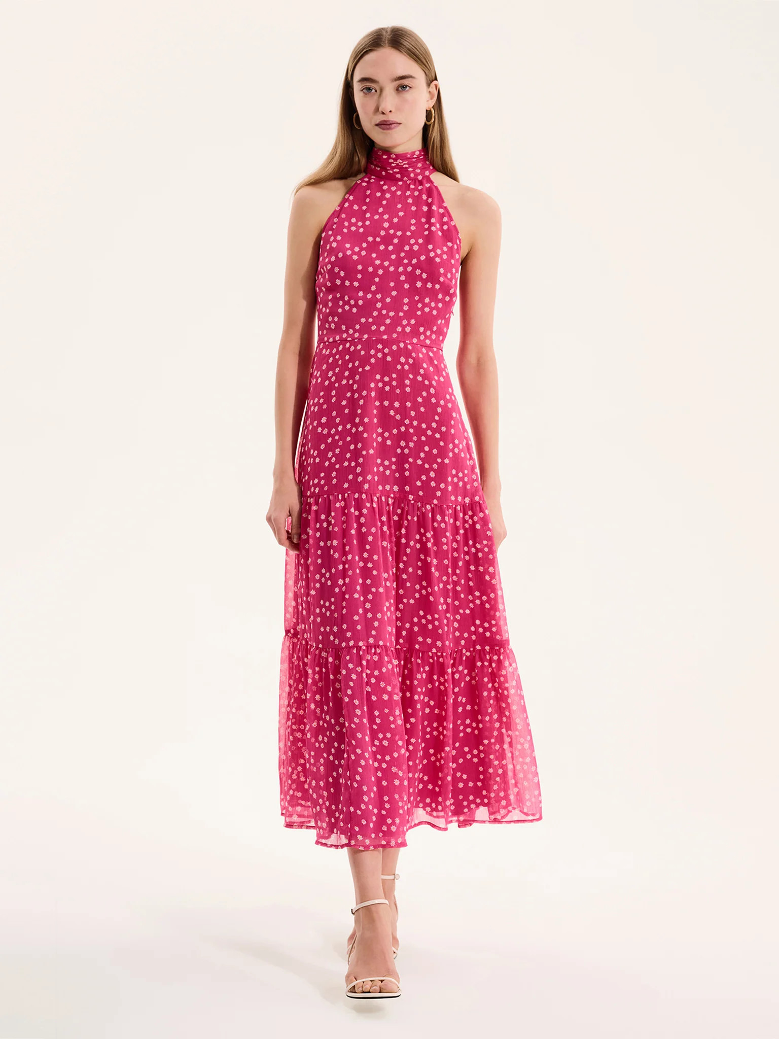 Romeo Dress in Pink | OMNES | Dresses | Sustainable & Affordable Clothing | Shop Women's Fashion | OMNES UK
